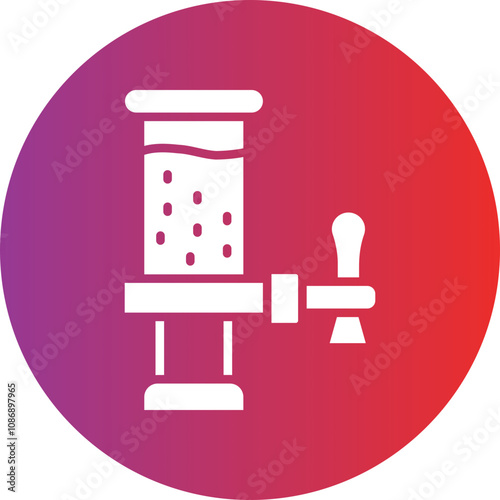 Beer Tap Icon Style