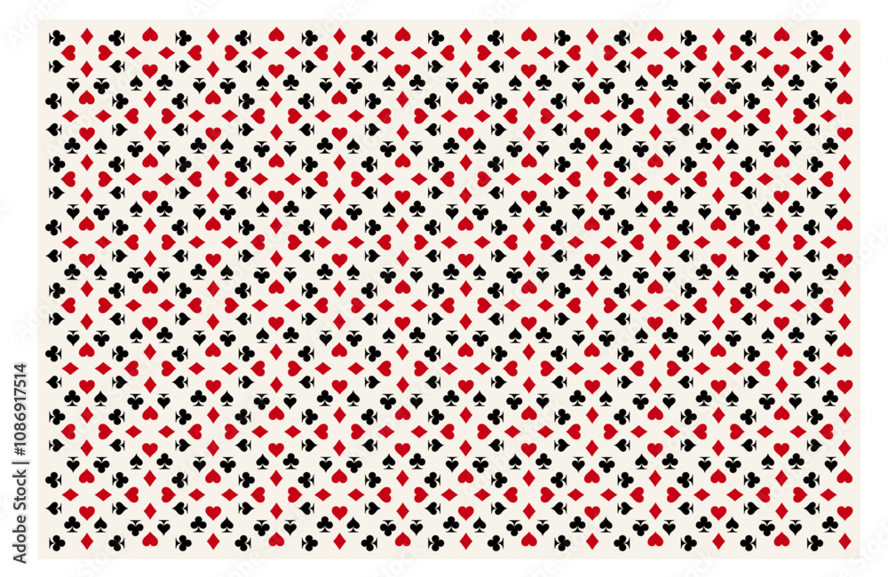 vector seamless background with spades, hearts, diamonds and clubs vector seamless background with spades, hearts, diamonds and clubs