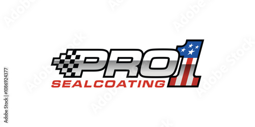 Racing logo, speed logo, american racing logo