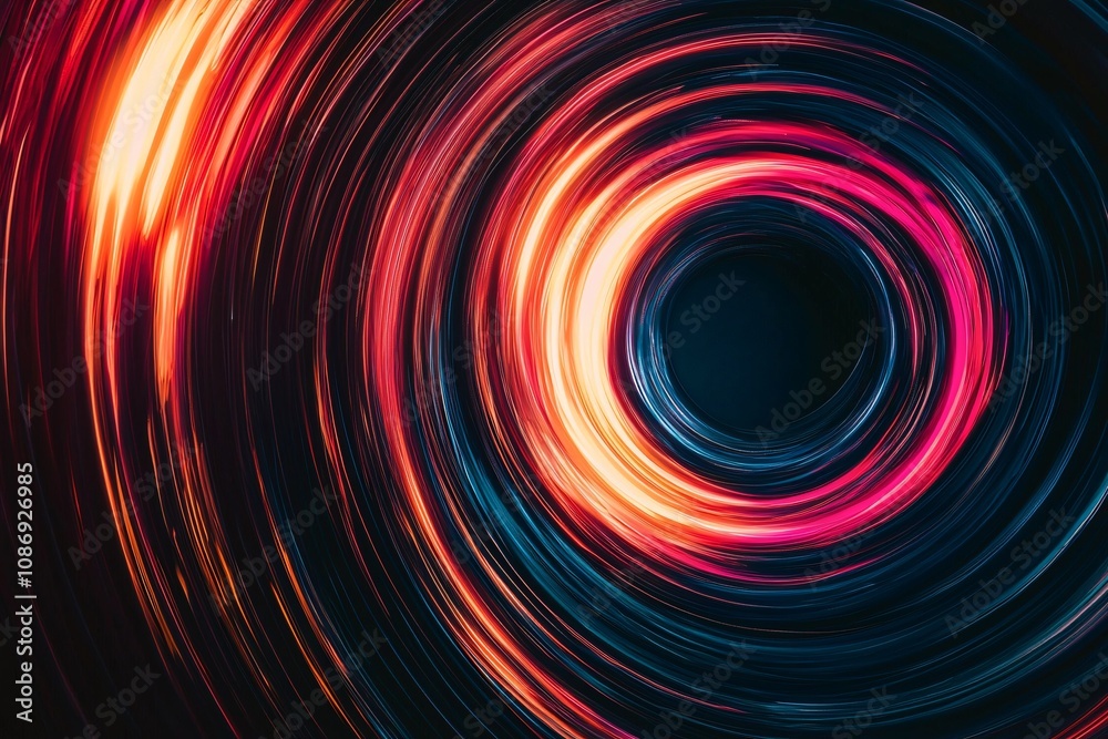 Dynamic Swirls of Light: Vibrant Patterns in Motion Dynamic Swirls of Light: Vibrant Patterns in Motion