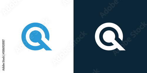 C and Q combination logo