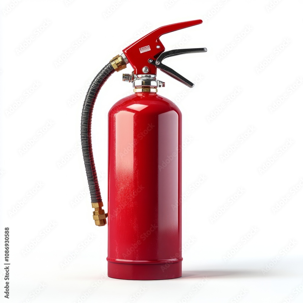 Fire extinguisher isolated on white background Fire extinguisher isolated on white background