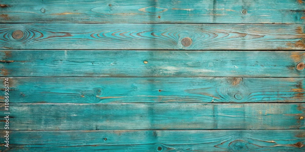 Rustic teal blue painted wood plank background texture Rustic teal blue painted wood plank background texture