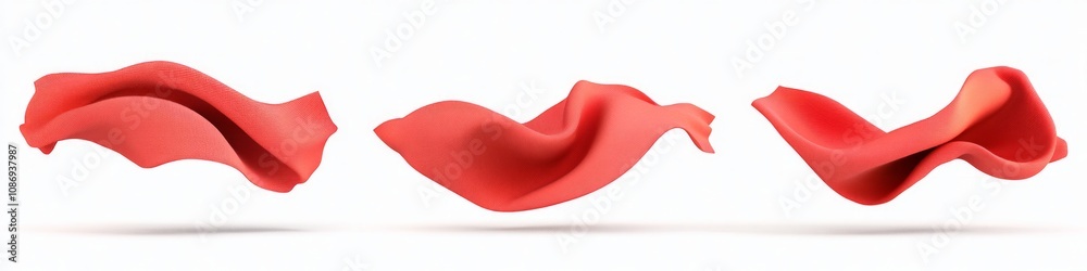 Dynamic Red Fabric Design Dynamic Red Fabric Design