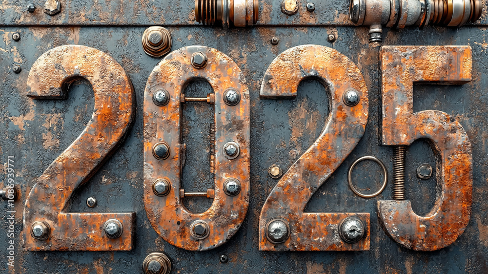 2025 New Year Celebration Typography 2025 New Year Celebration Typography
