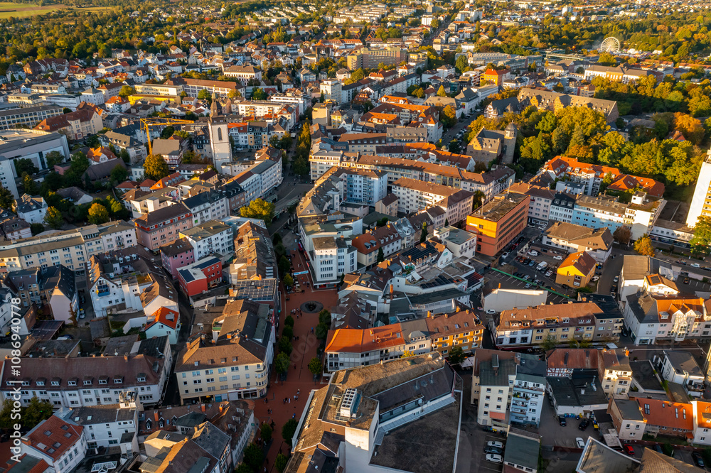 Fototapeta premium Gießen aus der Luft | Hessen