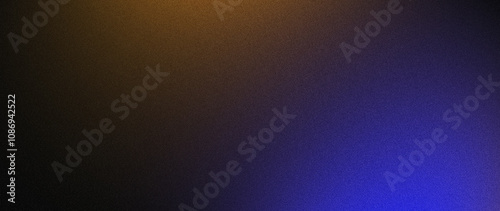 Dark grainy background orange blue glowing color gradient shape dark noise texture webpage header wide banner size