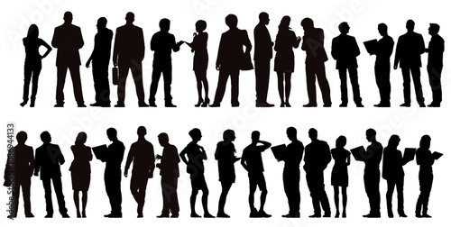 people business silhouette