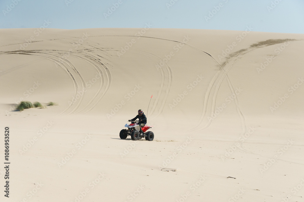 Off roading at the sand dunes in Florence, Oregon, USA Off roading at the sand dunes in Florence, Oregon, USA
