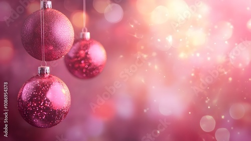 Christmas ornament background. greeting card. banners