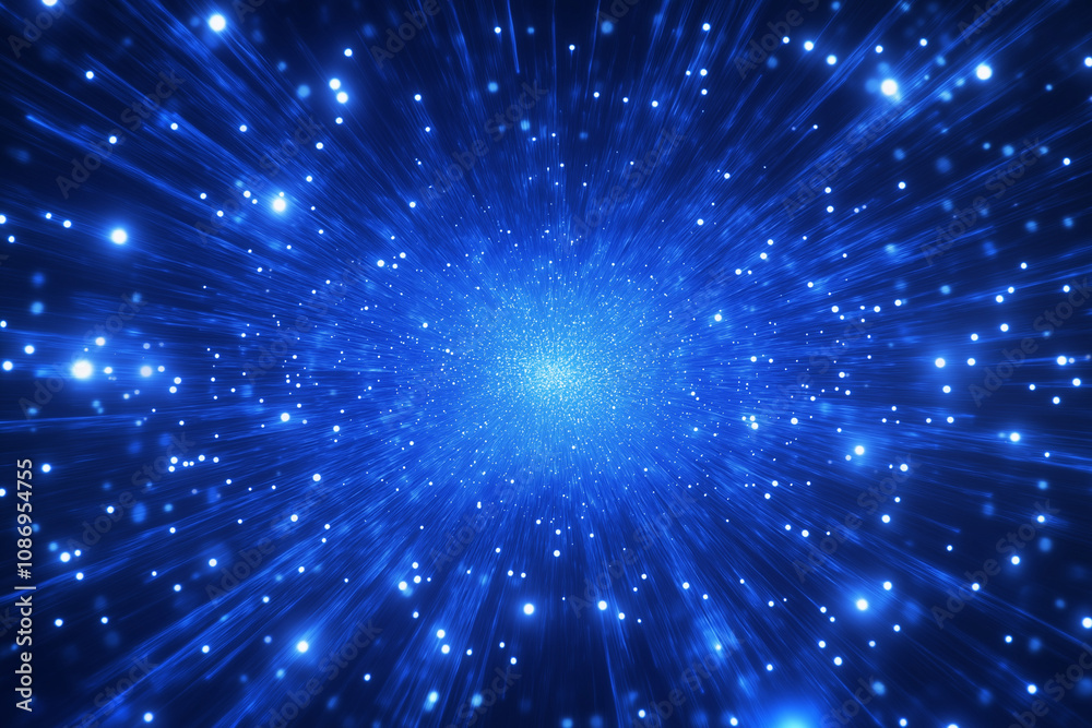 Fototapeta premium Wireframe background with plexus effect