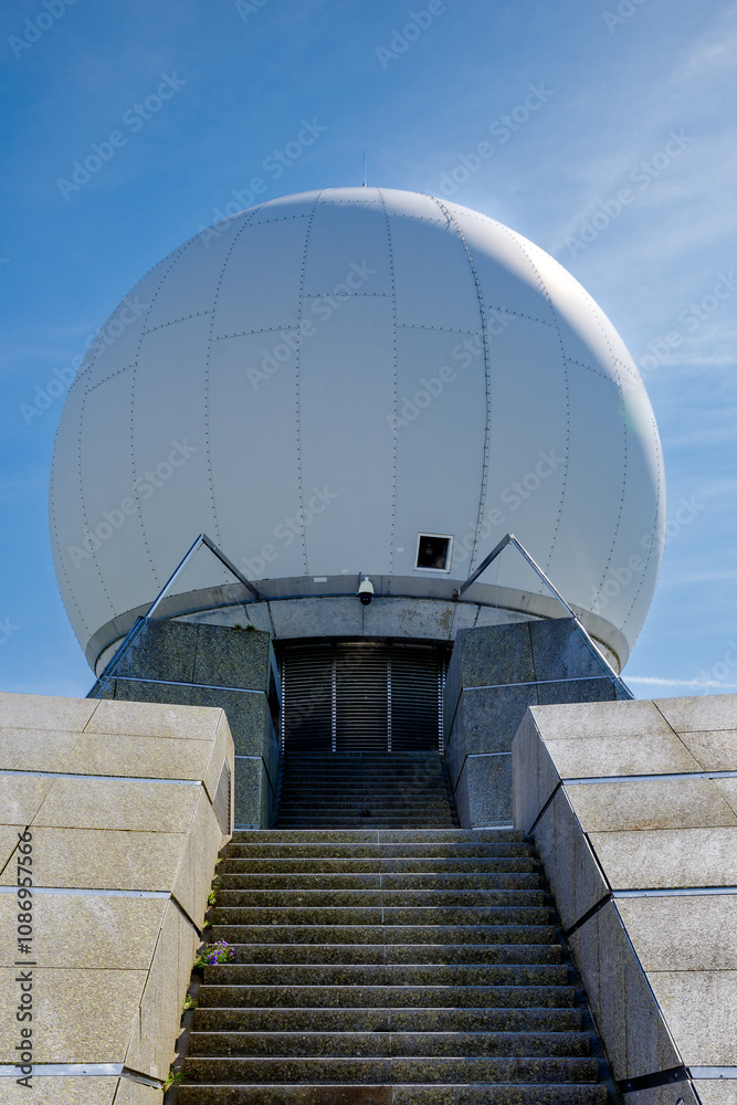 Fototapeta premium Grand Ballon, the highest peak in the Vosges Mountains