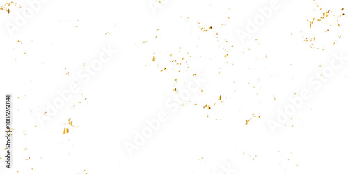 Abstract luxury golden confetti glitter and dust falling down on transparent background. Shiny glittering dust background. Vector illustration.