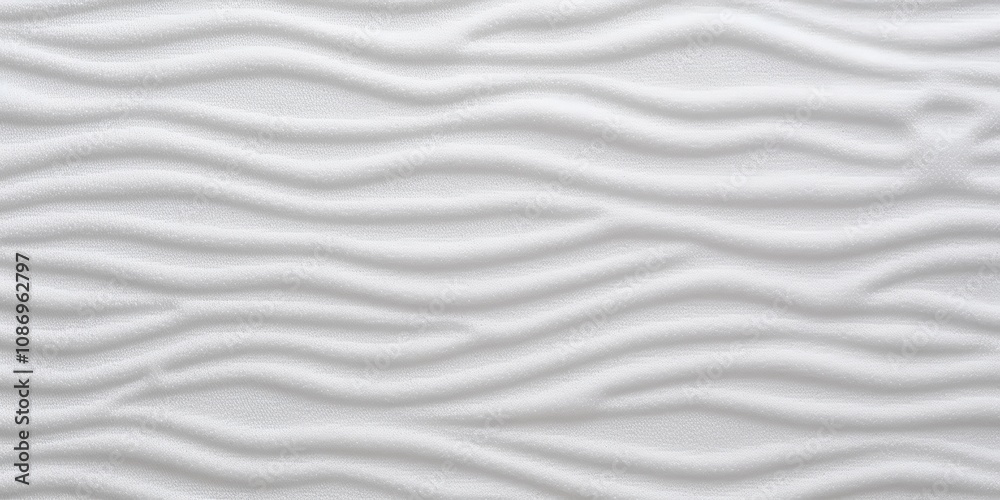 White sand with wave pattern