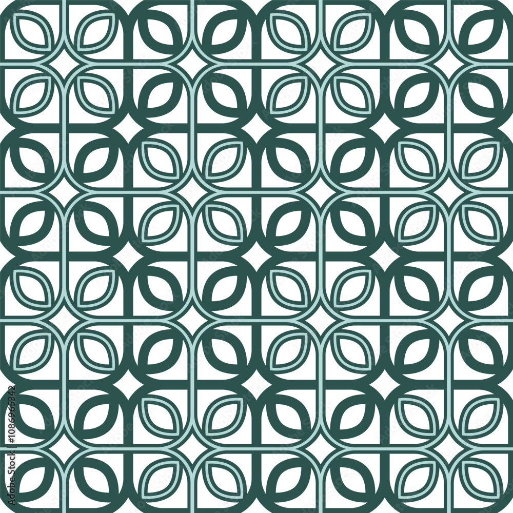 Fototapeta premium Seamless geometric pattern