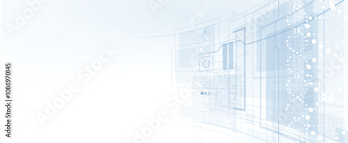 DNA science and medical background concept