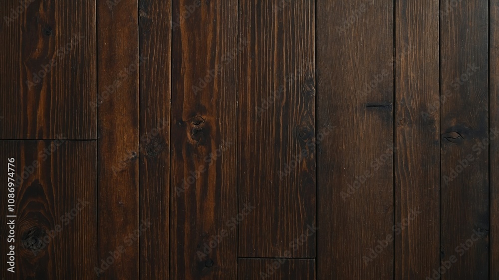 Fototapeta premium Top down view of an empty wooden table
