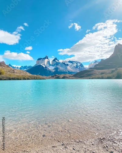 Blue Lagoon in Patagonia 1