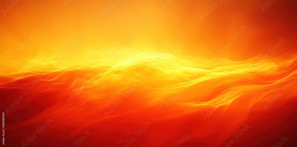 Abstract Swirling Orange and Yellow Background Abstract Swirling Orange and Yellow Background