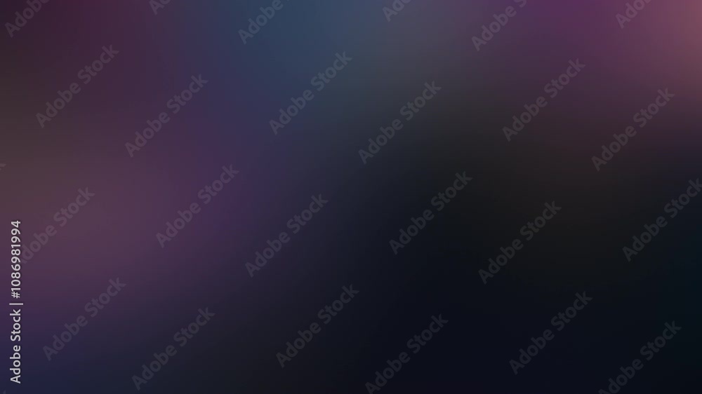 Soft Blue and Purple Gradient with Warm Glow - 4K Video Footage Background 2025