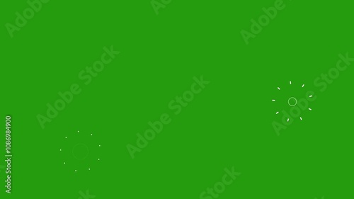 twinkle Motion Graphic Background of Fireworks 4K Effect circle burst motion graphics. green screen background, Animation of Circle Burst Motion Graphics in After Effects pop up, line,