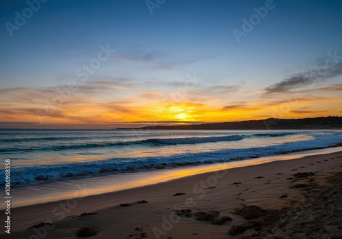 Wallpaper Mural Sunsets of Serene beach sun tropical ocean Torontodigital.ca
