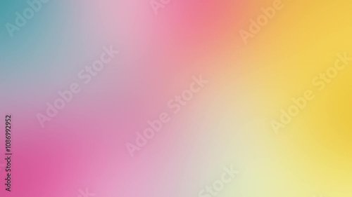 Wallpaper Mural Dynamic abstract gradient blending blue, pink, and peach tones with smooth transitions, creating a vibrant and artistic effect. Torontodigital.ca
