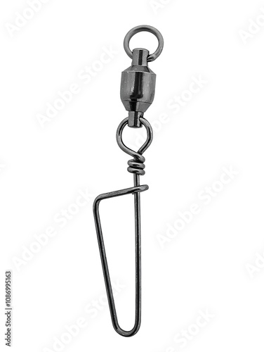 fishing swivel with transparent background, fishing clips