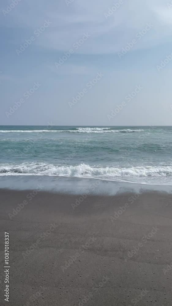Waves on the beach Waves on the beach