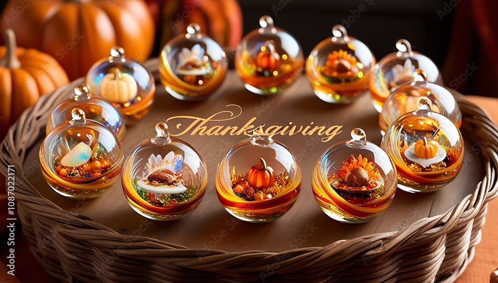Fototapeta premium Happy Thanksgiving