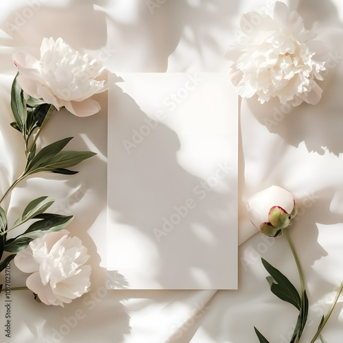 Wedding Card Mockup, PSD, Boho Invitation Card Mockup, Birthday Card, Boho Mockup, A Series Ratio Card	