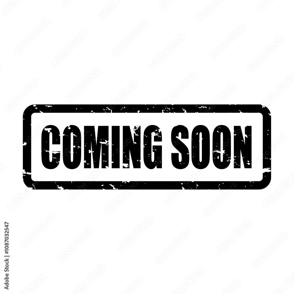 スタンプ COMING SOON 黒文字 おしゃれ スタンプ COMING SOON 黒文字 おしゃれ
