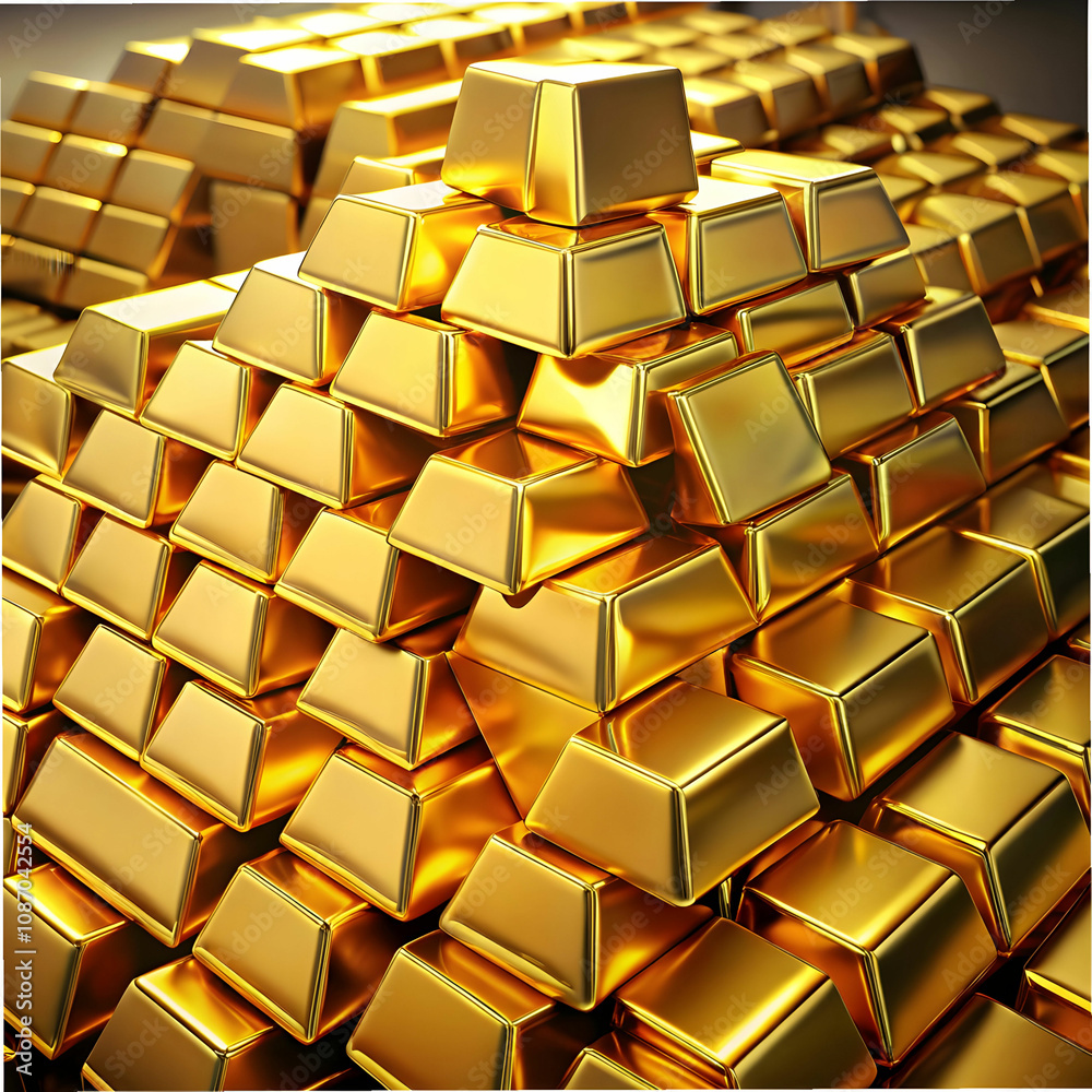 big heap of gold bars big heap of gold bars