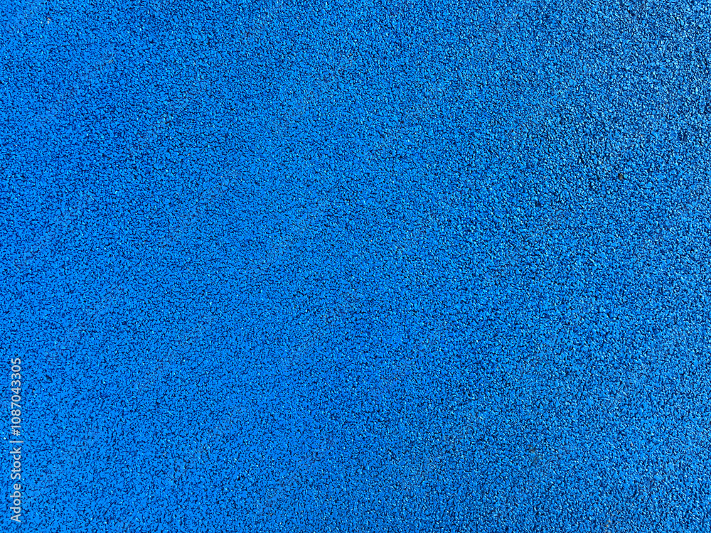 Fototapeta premium blue cement wall background with rough texture.