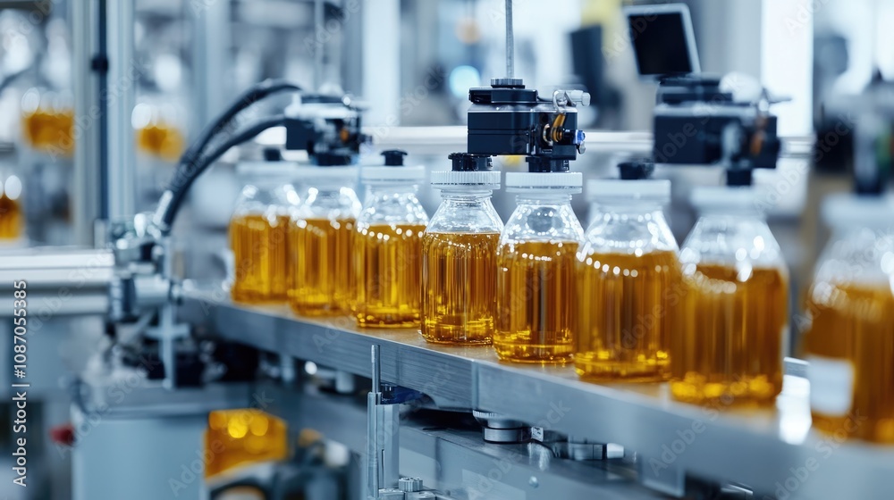 Automated Production Line for Filling Glass Jars Automated Production Line for Filling Glass Jars