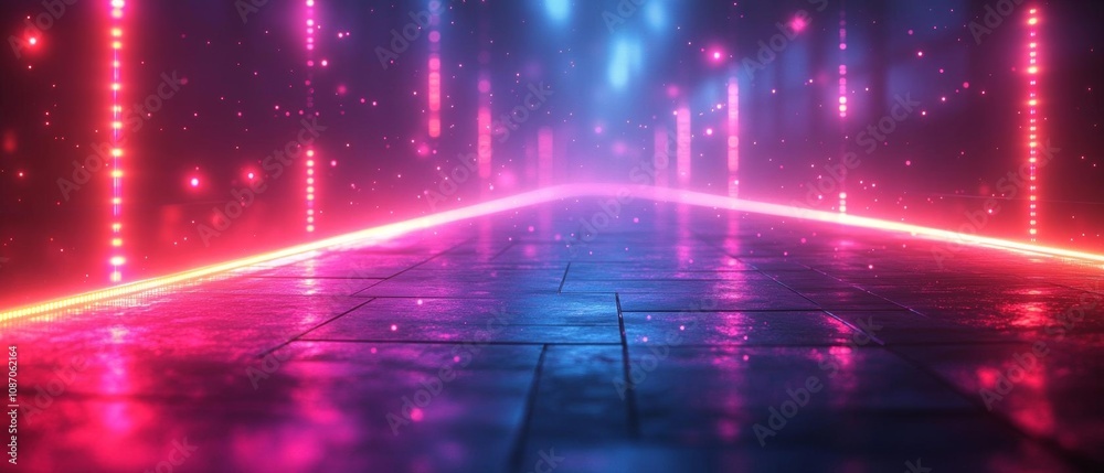 Interconnected neon lines forming a dynamic network grid, glowing magenta and aqua, highcontrast dark background, ultraHD, immersive camera angle Interconnected neon lines forming a dynamic network grid, glowing magenta and aqua, highcontrast dark background, ultraHD, immersive camera angle