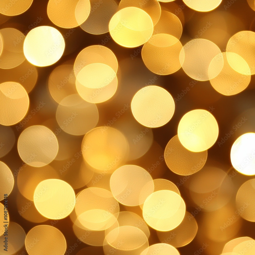 Abstract golden bokeh lights background. Abstract golden bokeh lights background.