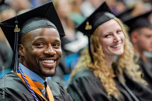 Joyful Graduates Celebrating Their Accomplishments