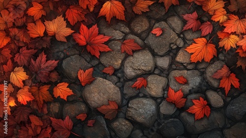 autumn leaves background