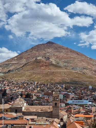 mount potosi bolivia photo