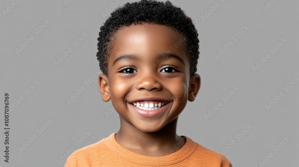 Young Boy Smiling for Camera Young Boy Smiling for Camera