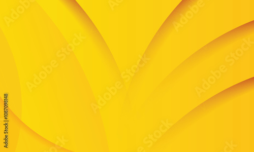 Vector abstract art yellow color background