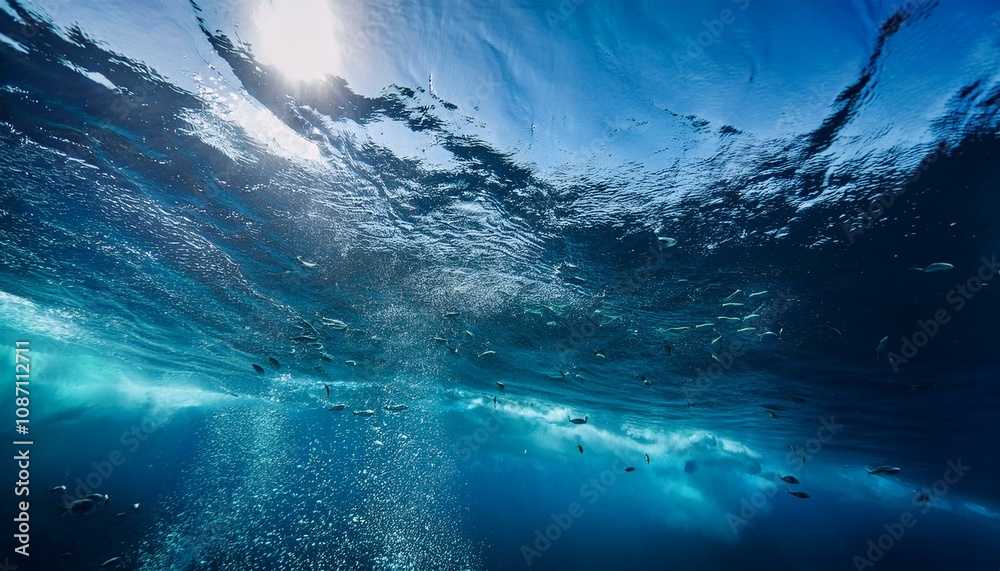 Fototapeta premium Uncover the secrets of underwater caves. 