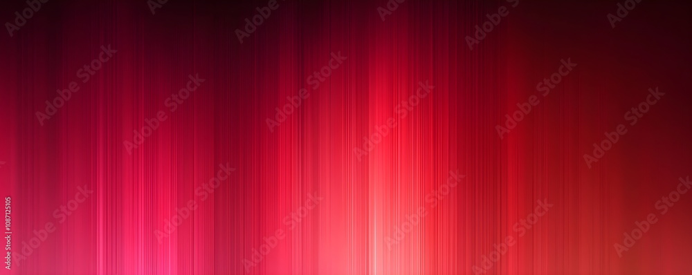 Red festive background with vertical glowing stripes, Christmas curtain. Congratulatory banner copyspace Red festive background with vertical glowing stripes, Christmas curtain. Congratulatory banner copyspace