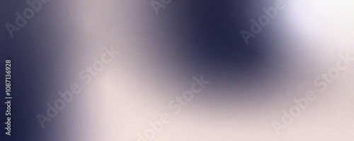 Reflective with a matte surface with noise texture blue-gray surface soft gradient texture background. beige pastel grainy gradient background with rough grain and noise gradient background.