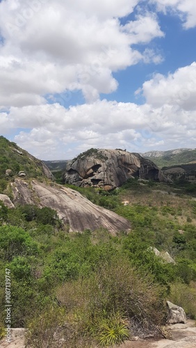 parque estadual pedra da boca, em araruna, paraíba photo