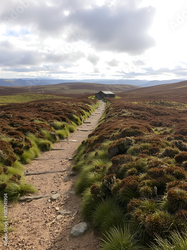 Moorland path