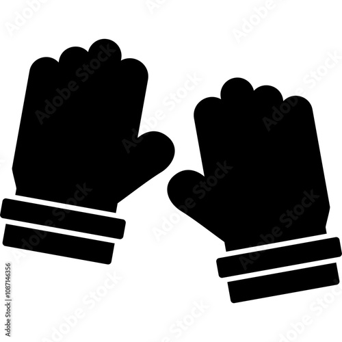 Winter Gloves Icon