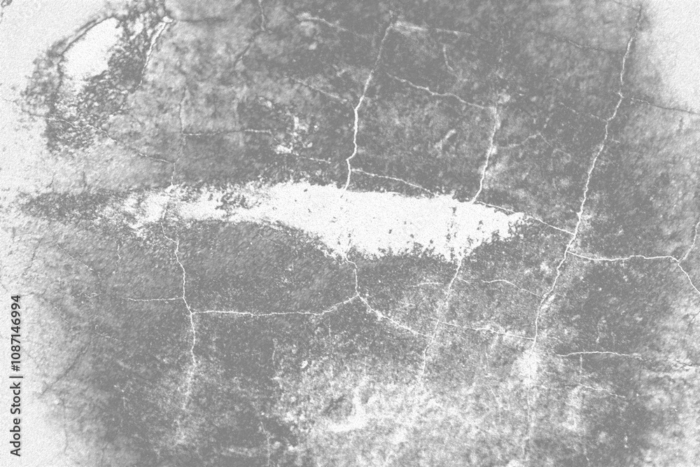 Fototapeta premium White gray background on cement floor texture - concrete texture - old vintage grunge texture design - large image in high resolution