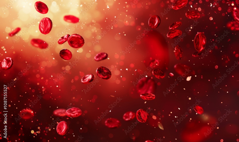 red blood cells medical background banner red blood cells medical background banner